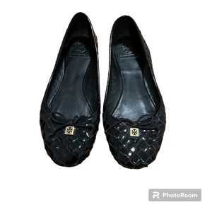 Tory Burch Flats Black Size 10